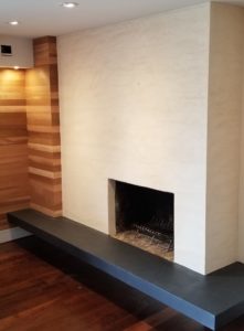 How to Venetian or Concrete-Look Plaster your Fireplace